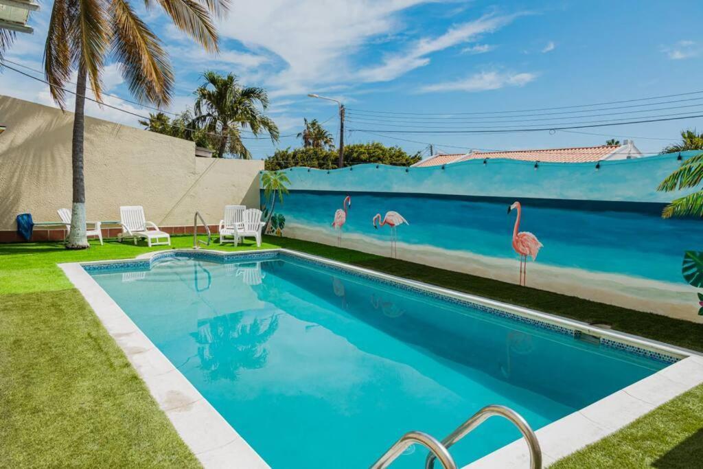 Blue Sky Residence Aruba Savaneta Kültér fotó